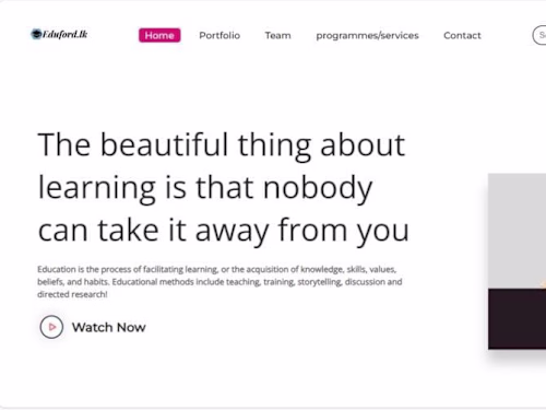 Landing Web Pages