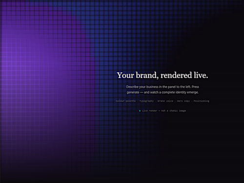 AURA is a brand identity