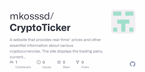 mkosssd/CryptoTicker