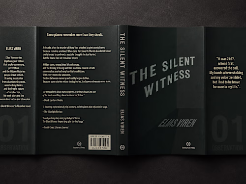 A book cover is often