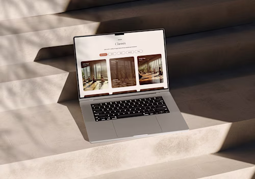 Yoga Branding, Web Design and Development using Webflow
