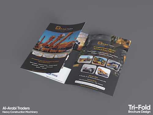 Tri-Fold Brochure design on Behance