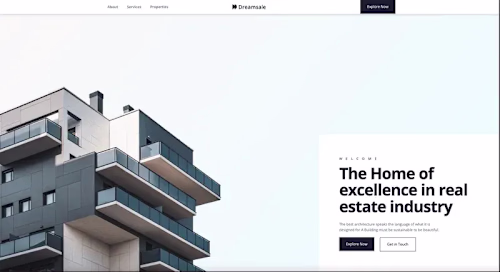 Dreamsale Restate | Web Design + Development