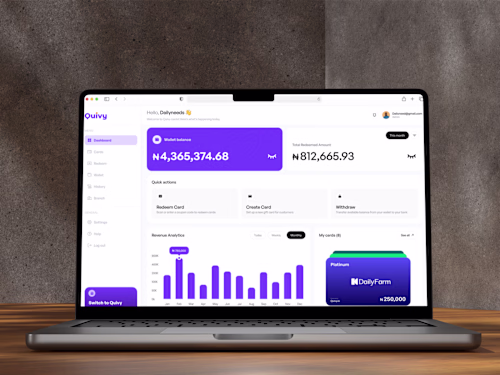 QUIVY - Gifting Platform
Quivy is