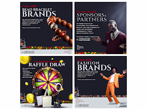 Event Branding for "The Headshot Experience"