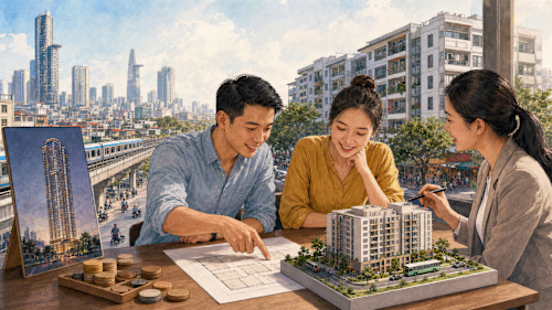 AI-assisted editorial illustration for a