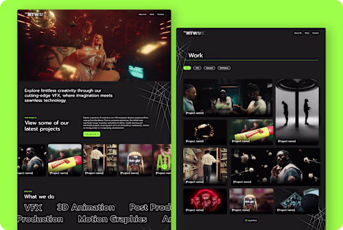 The Ntwrk website