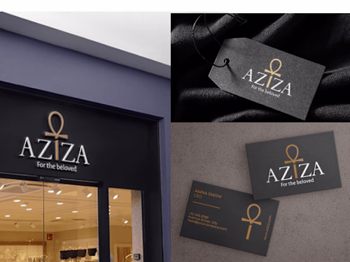 Brand Identity Creation for Aziza