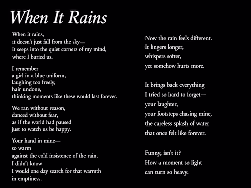 A reflective poem exploring memory,