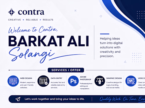 Graphic design sample, that helps
