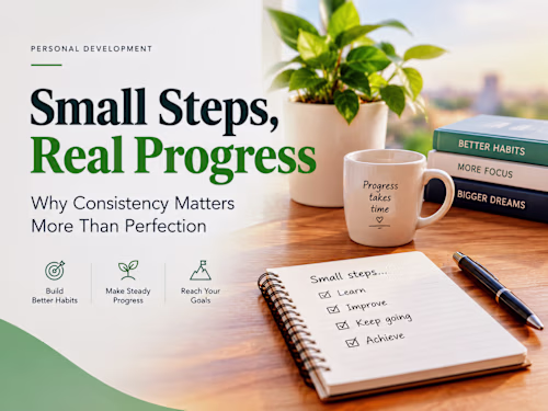 Small Steps, Real Progress: Consistency Beats Perfection