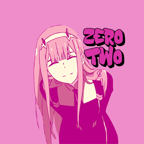 ✦ Anime-inspired pink aesthetic poster