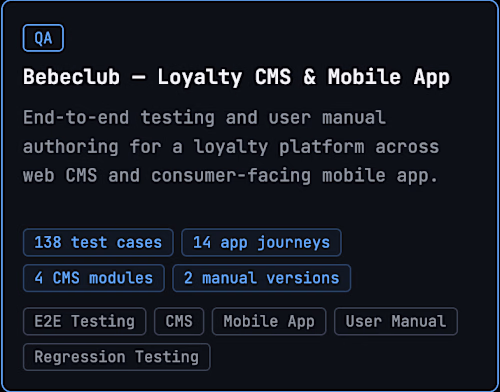 Bebeclub - Loyalty CMS &