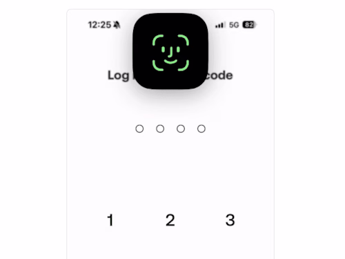 Mobile Biometric Login & 3D Secure Authentication for Moss
