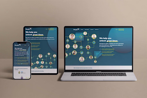 Branding, web design and development for innovation experts