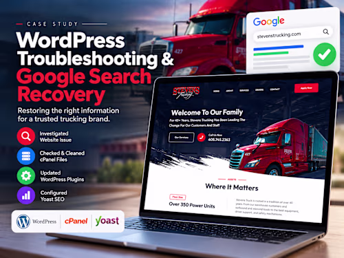 WordPress Troubleshooting & Google Search Result Recovery
