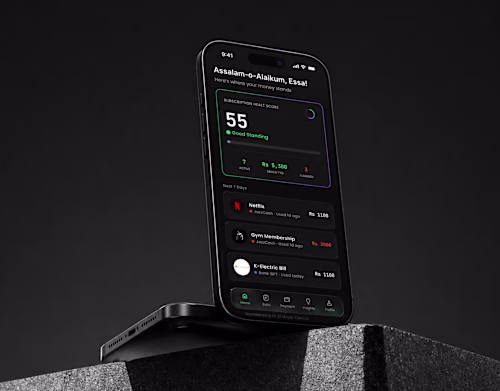 Subscription Tracking App