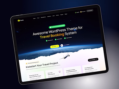 Travila - Modern Travel & Tour Booking HTML Template