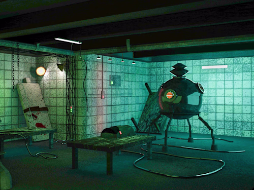 3d Game Scene