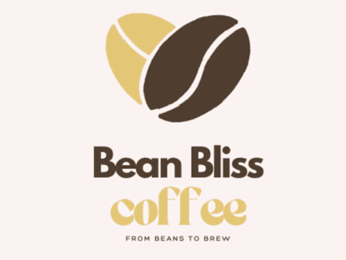 Bean Bliss Coffee Shop Logo Design