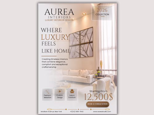 A luxury interior design social