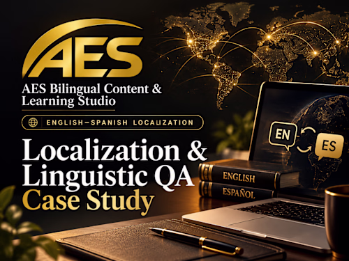 English–Spanish Localization & Linguistic QA Case Study