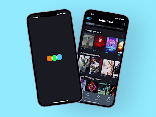 UI/UX Redesign for Letterboxd App