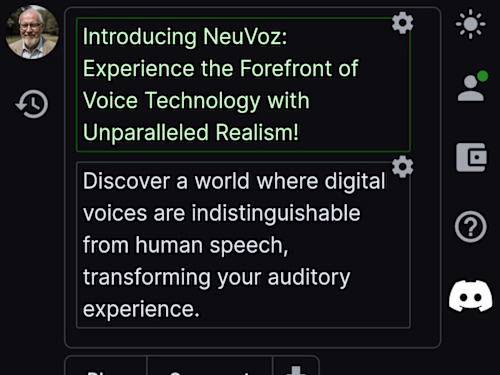 NeuVoz - Cutting-Edge AI Voice Generation w/ Assistant