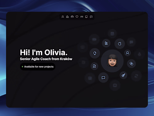 Aurora – Free Framer Template for Personal Website