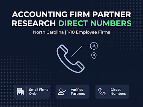 Accounting Firm Partner Research with Direct Contact Numbers