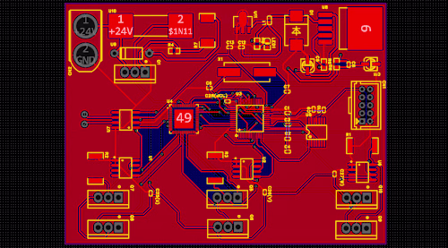 24V BLDC Motor Controller with