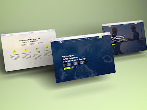 GreenTech Website From Scratch