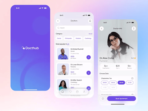 MedTech Mobile App Design