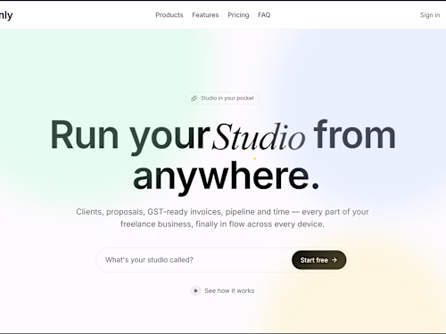 Ownly - Run your studio from anywhere.