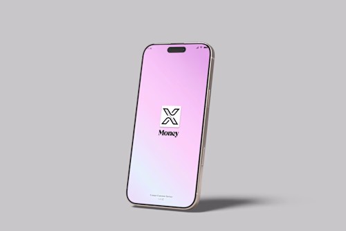 X Money, Modern Fintech App UI/UX Design