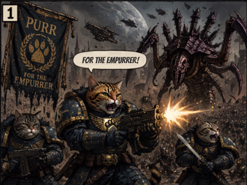 Funny story by Warhammer 40k