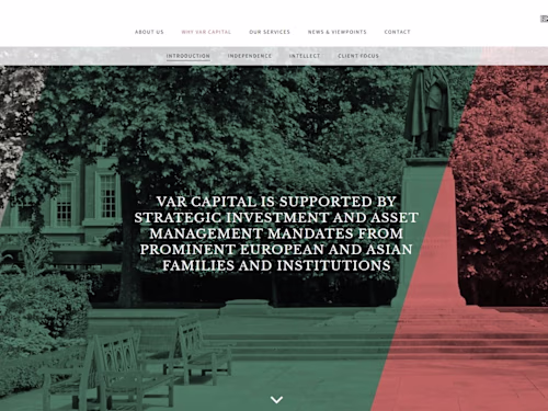 Varcpital Website Development