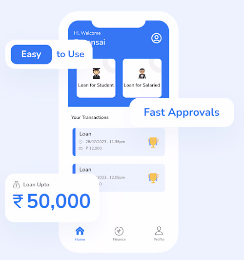 Instant Personal Loan App for Students & Salaried