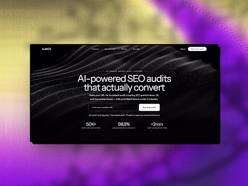 AuditOS is an AI-powered website