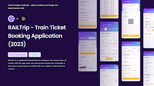 RAILTrip - Train Ticket Booking Application 