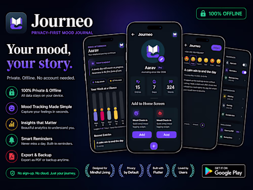 Journeo — Privacy-First Mood Journal