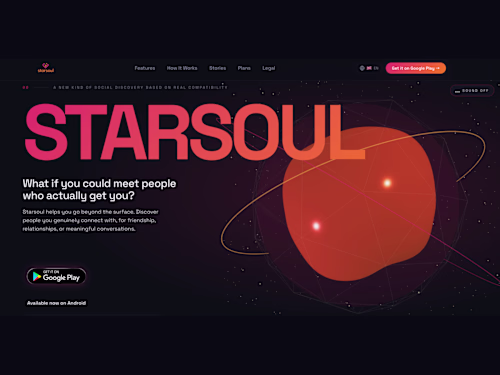 STARSOUL - IMMERSIVE Website Design & Development