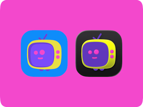Telly: Design an iOS App Icon for a British TV Platform