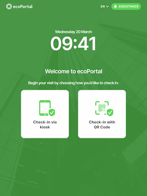 Interactive Design for Visitor Management System