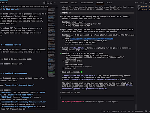 End-to-end automation factory