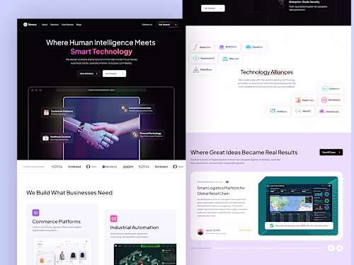 Landing Page For Business