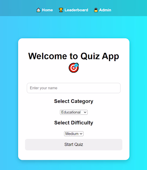 QuizDash is a full-stack trivia