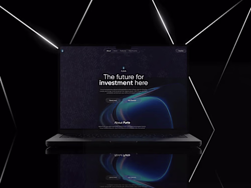 FURIA | Web3 Website UI Design