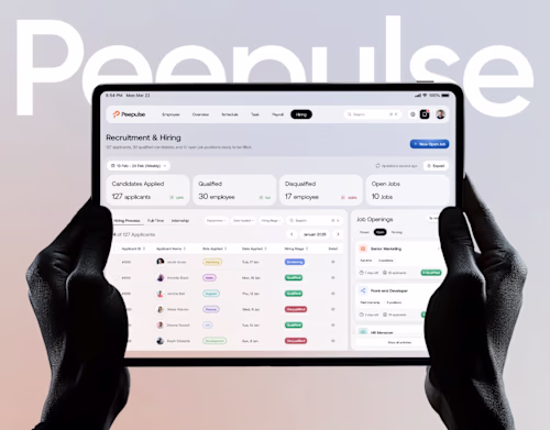 Peepulse - HR Management Dashboard