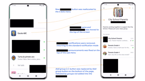 Building, testing, and improving features of a Messaging App
